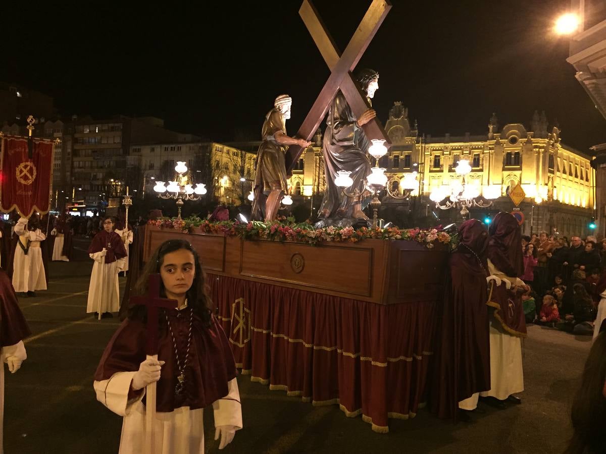 Procesión de Viernes Santo en Santander