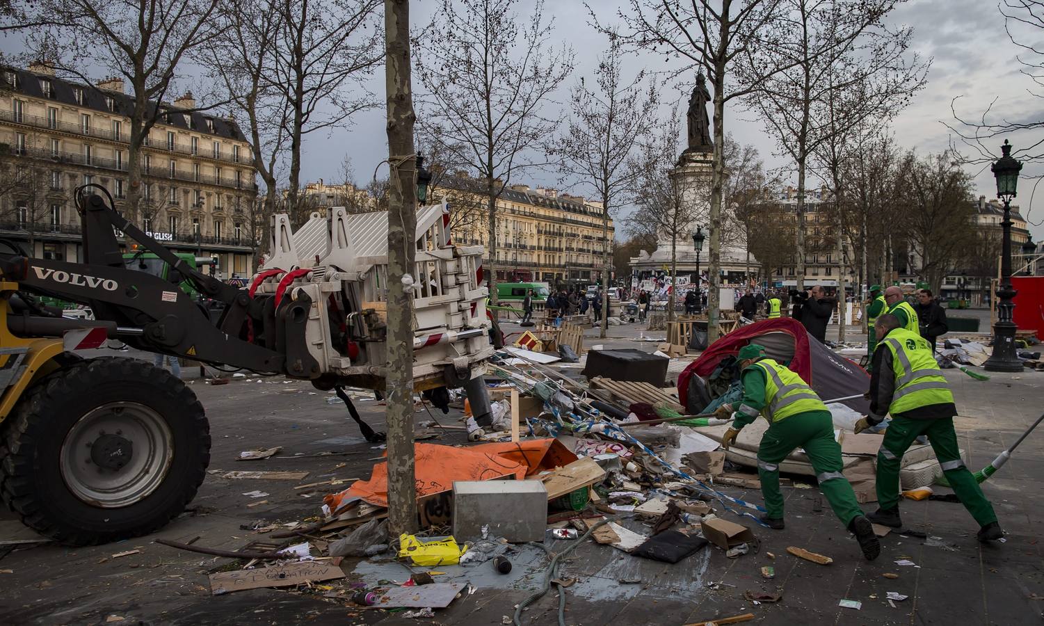 Indignados en París