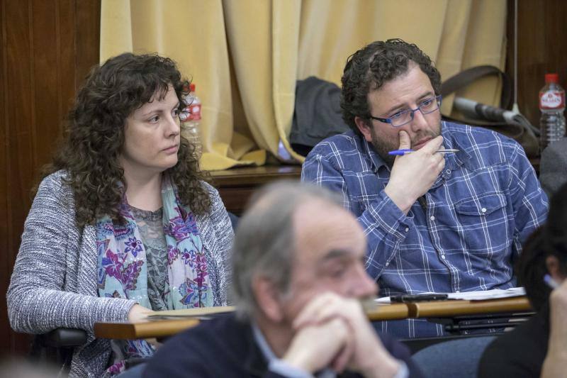 Pleno extraordinario en el Ayuntamiento de Santander