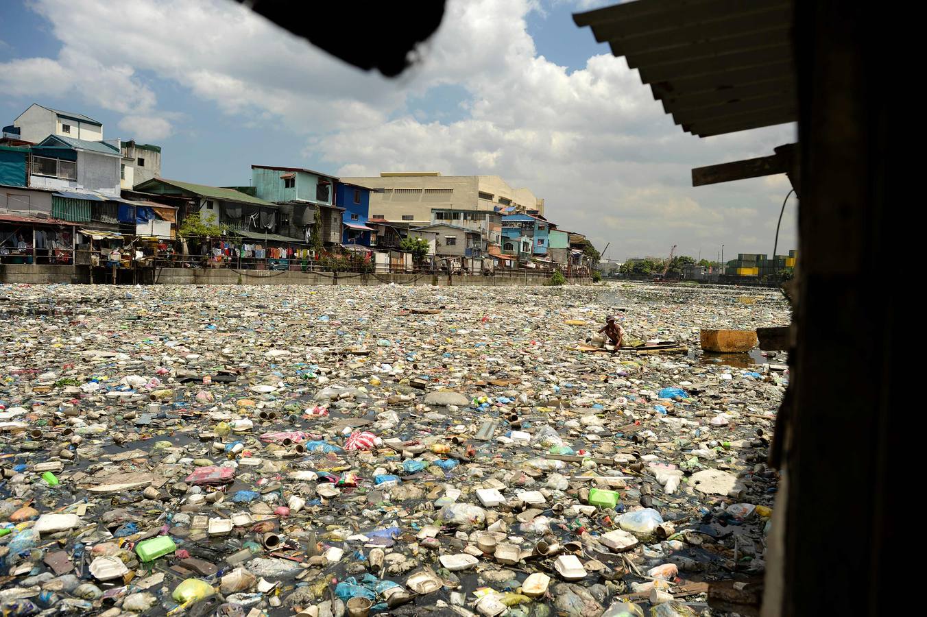 Vivir entre basura