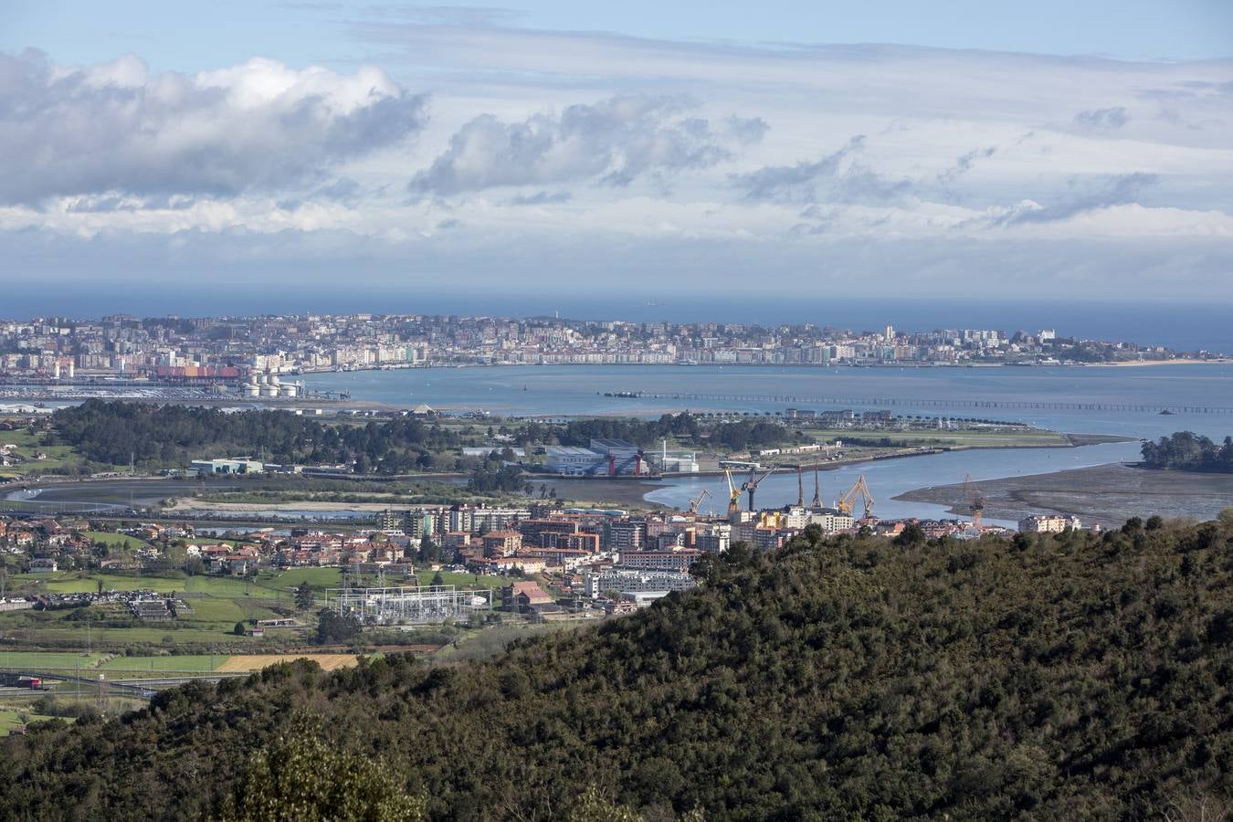 Santander visto desde Cabárceno