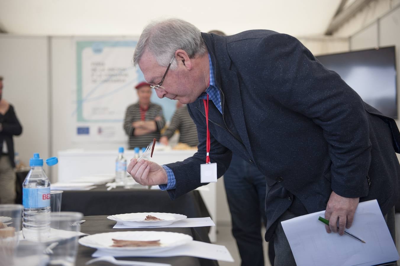 Concurso de cata de anchoas en Santoña