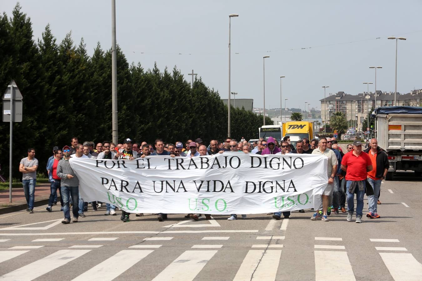 Los trabajadores se concentran a las puertas de Funditubo