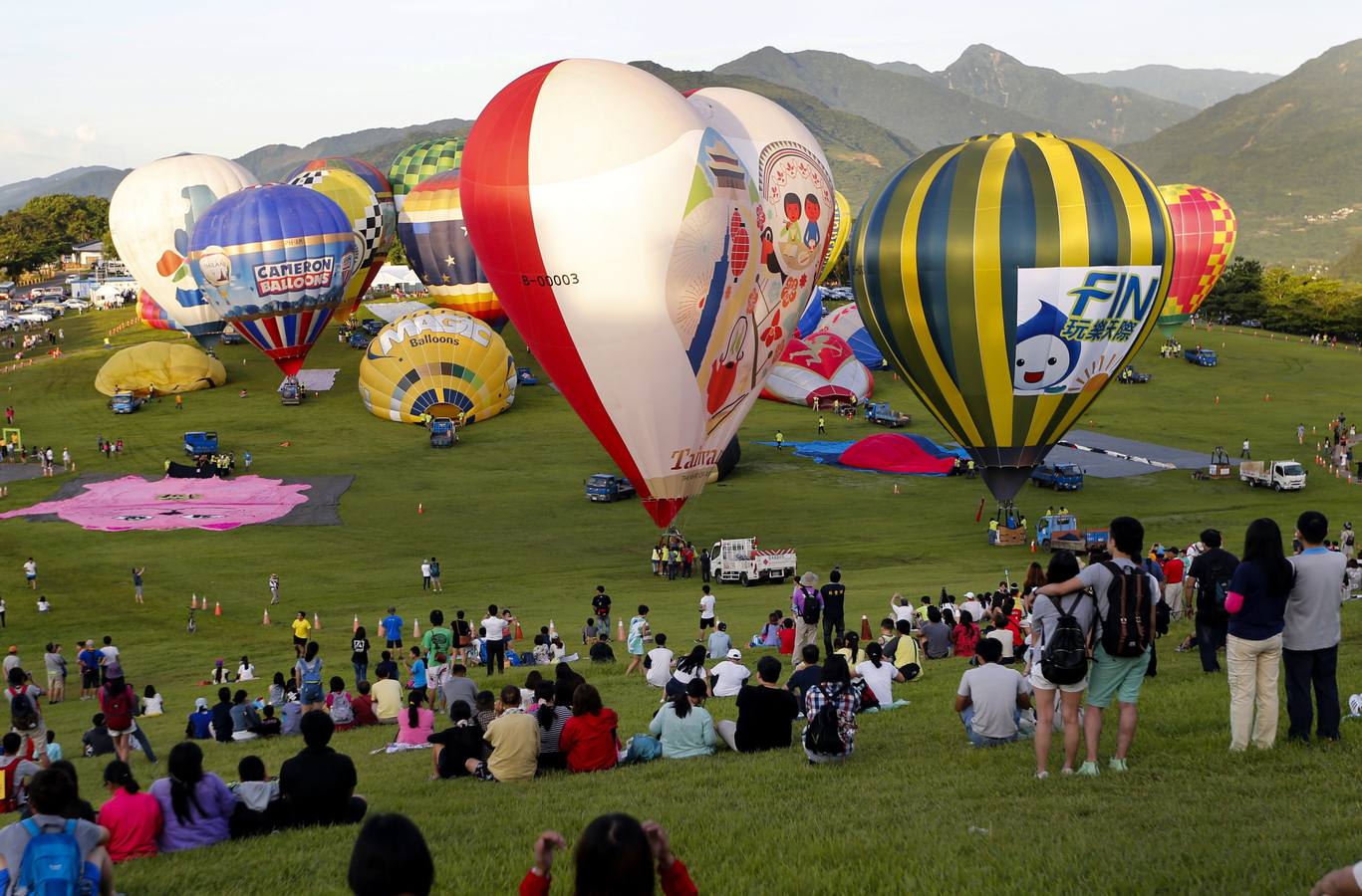 Festival de globos en Taiwán