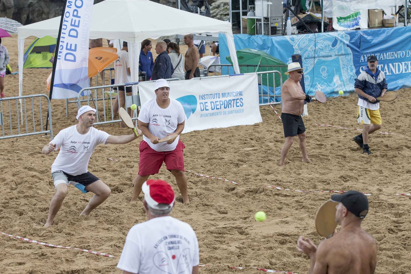 Torneo de palas en El Sardinero