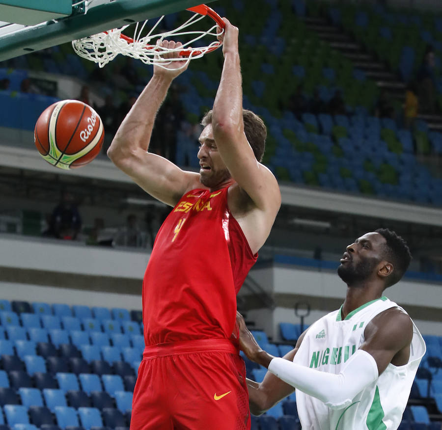 España vence a Nigeria en su tercer partido de los JJ.OO.