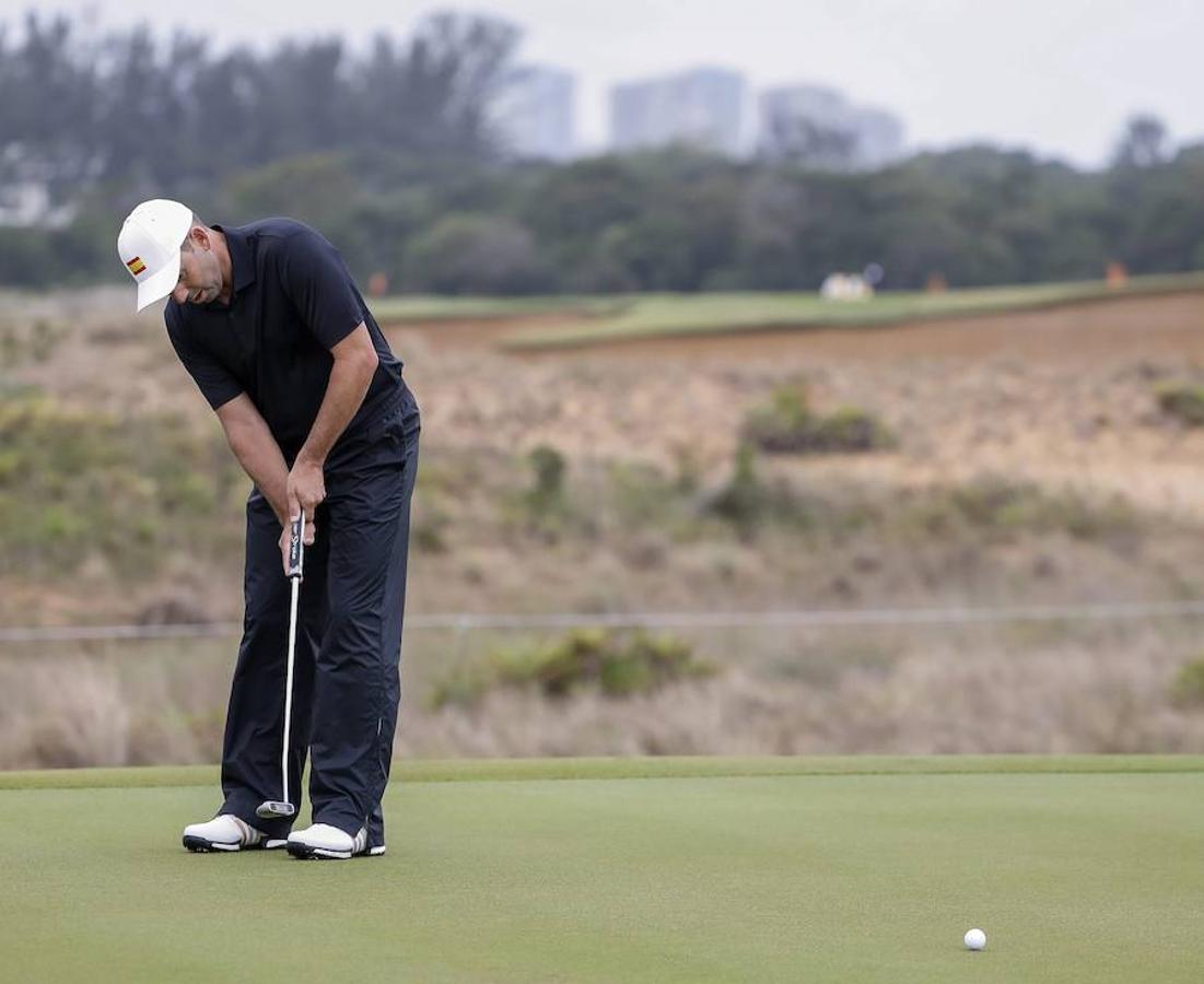 Sergio García y Rafa Cabrera debutan en Río