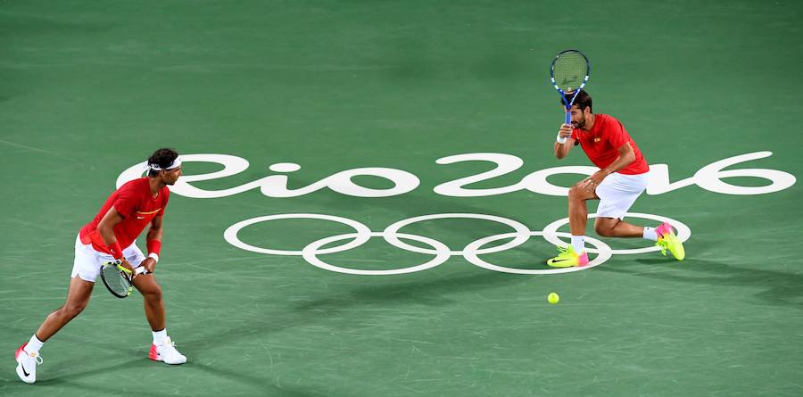 Rafael Nadal y Marc López son campeones olímpicos de dobles