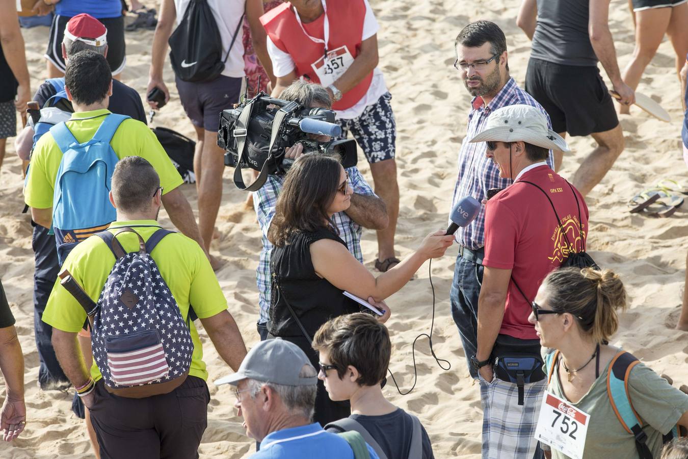 Santander bate el récord mundial de personas jugando a la vez a las palas