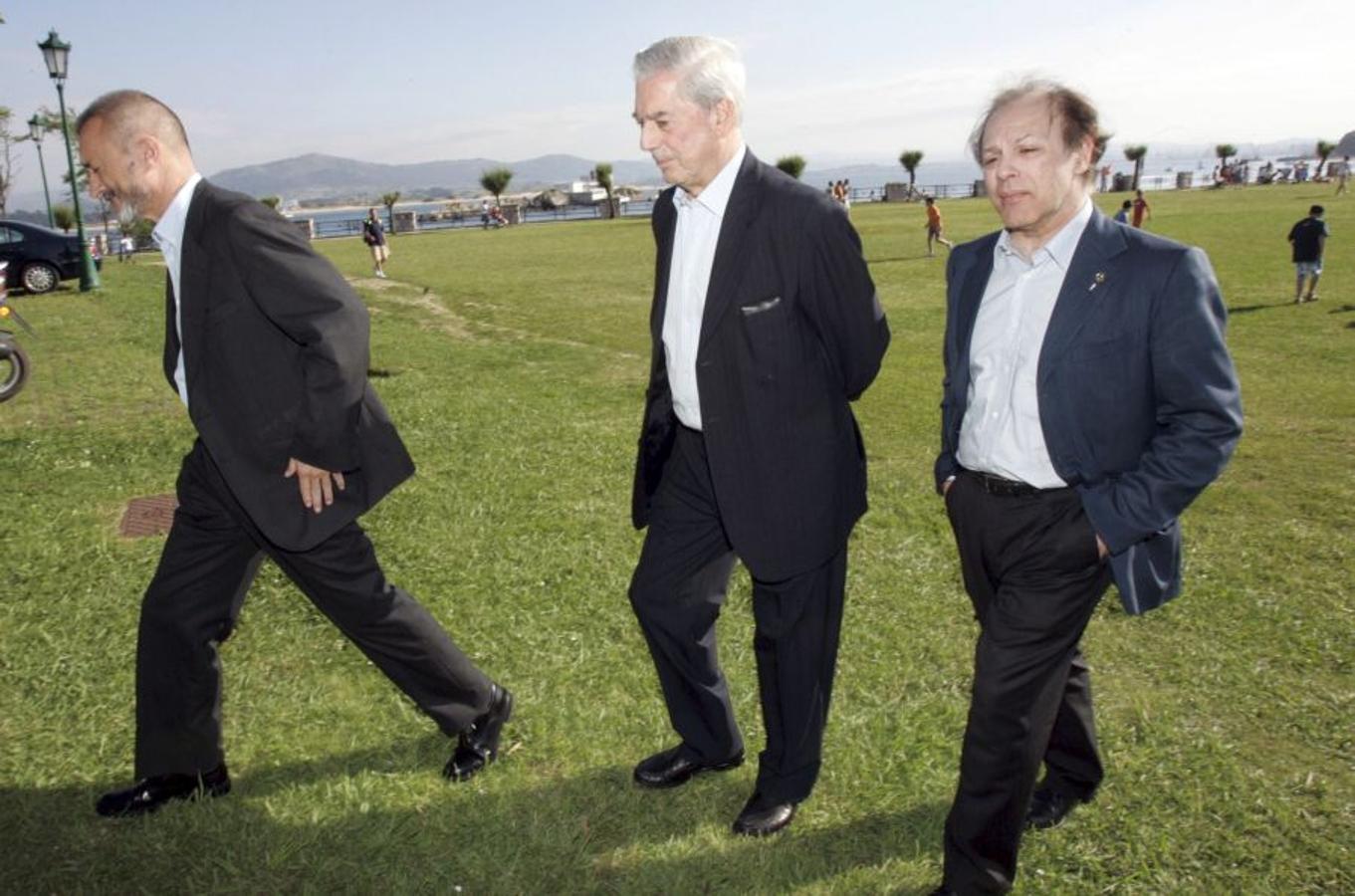 Mario Vargas Llosa, en Cantabria