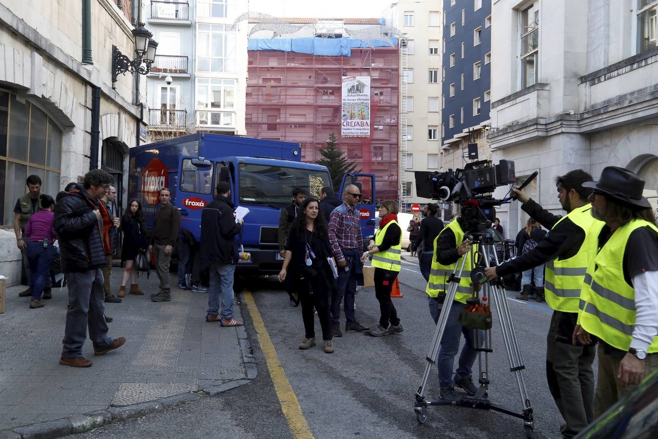 Días de rodaje de 'La Verdad' en Santander