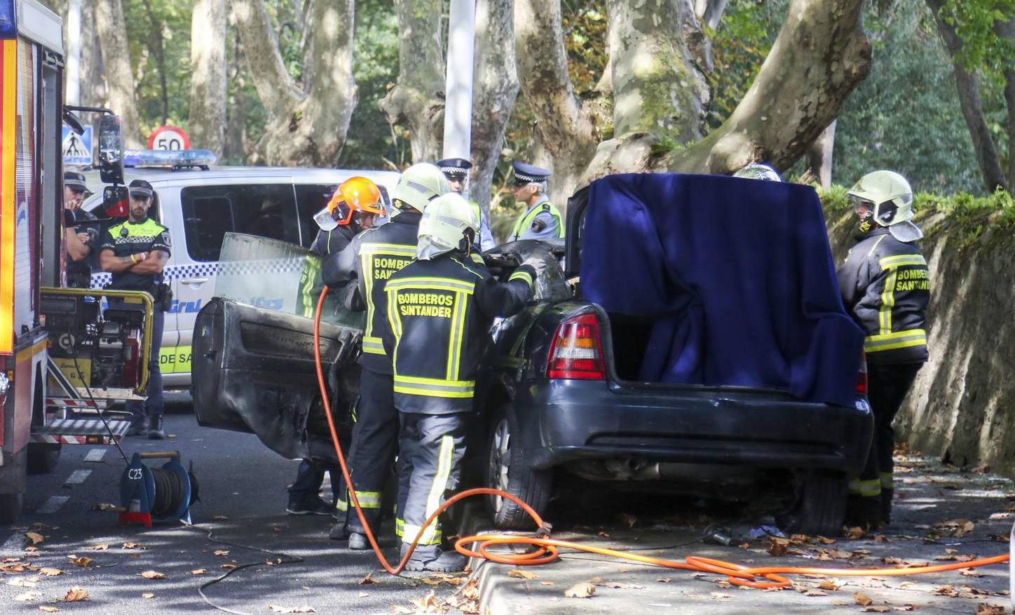 Imágenes del accidente