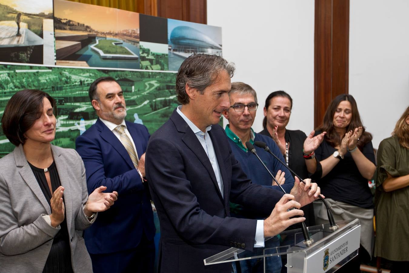 Despedida de Íñigo de la Serna como alcalde de Santander
