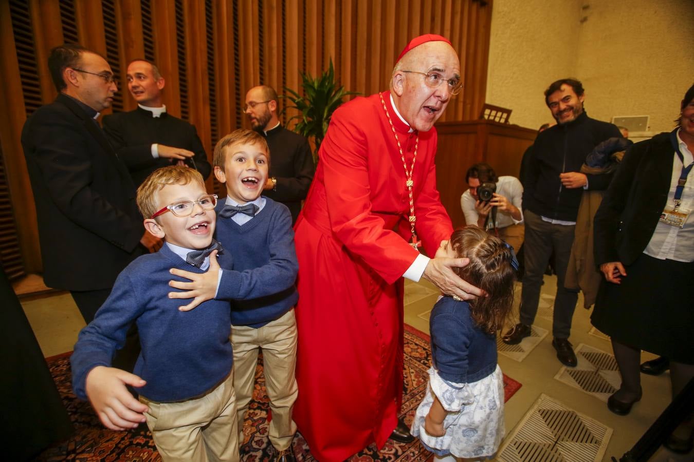 Recepción de Carlos Osoro tras ser investido cardenal