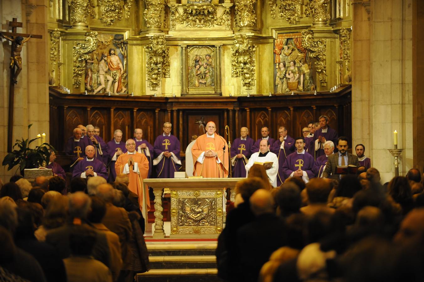 Recibimiento al cardenal