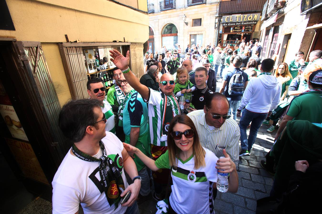 Afición verdiblanca en León