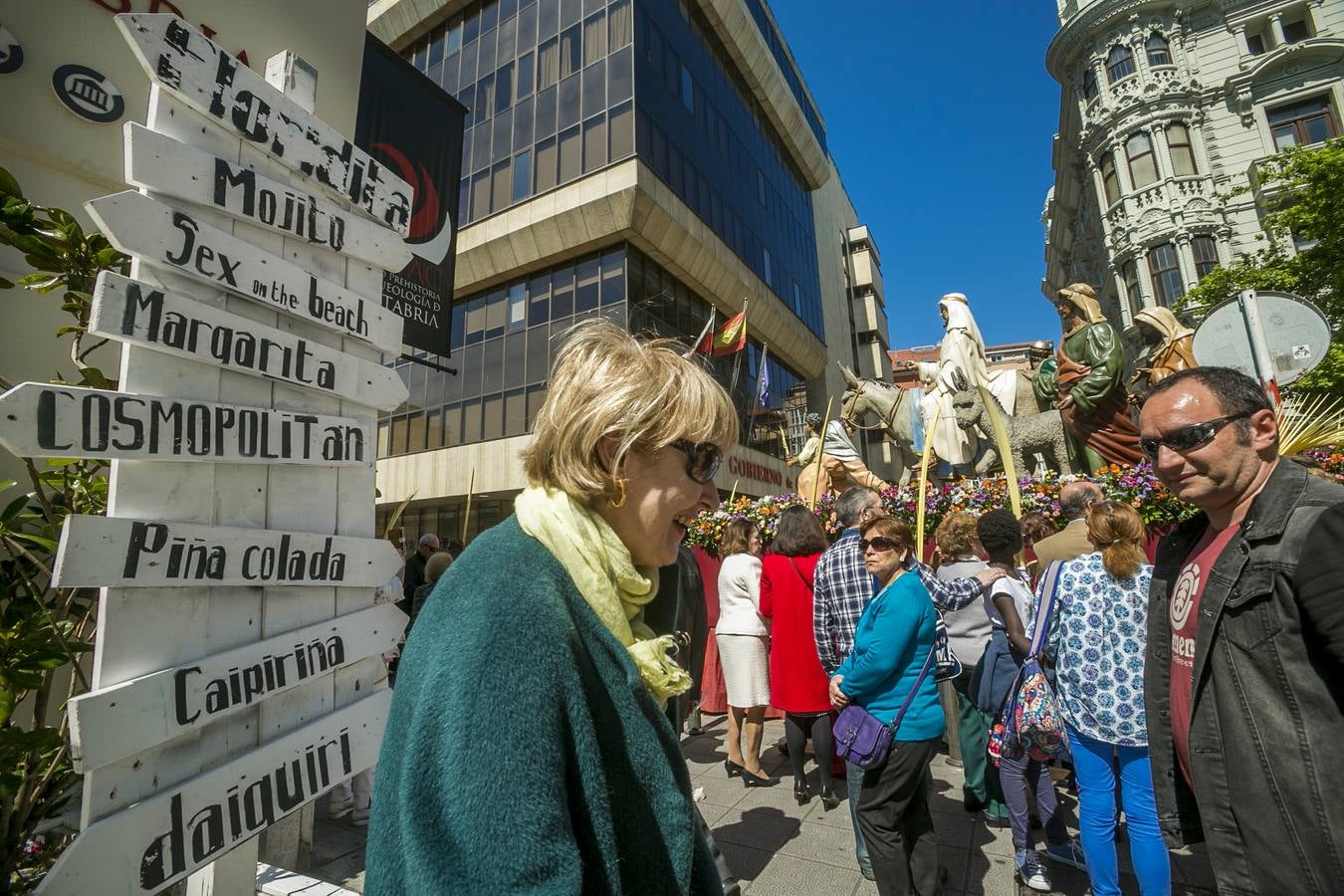 Procesión de La Borriquilla en Santander