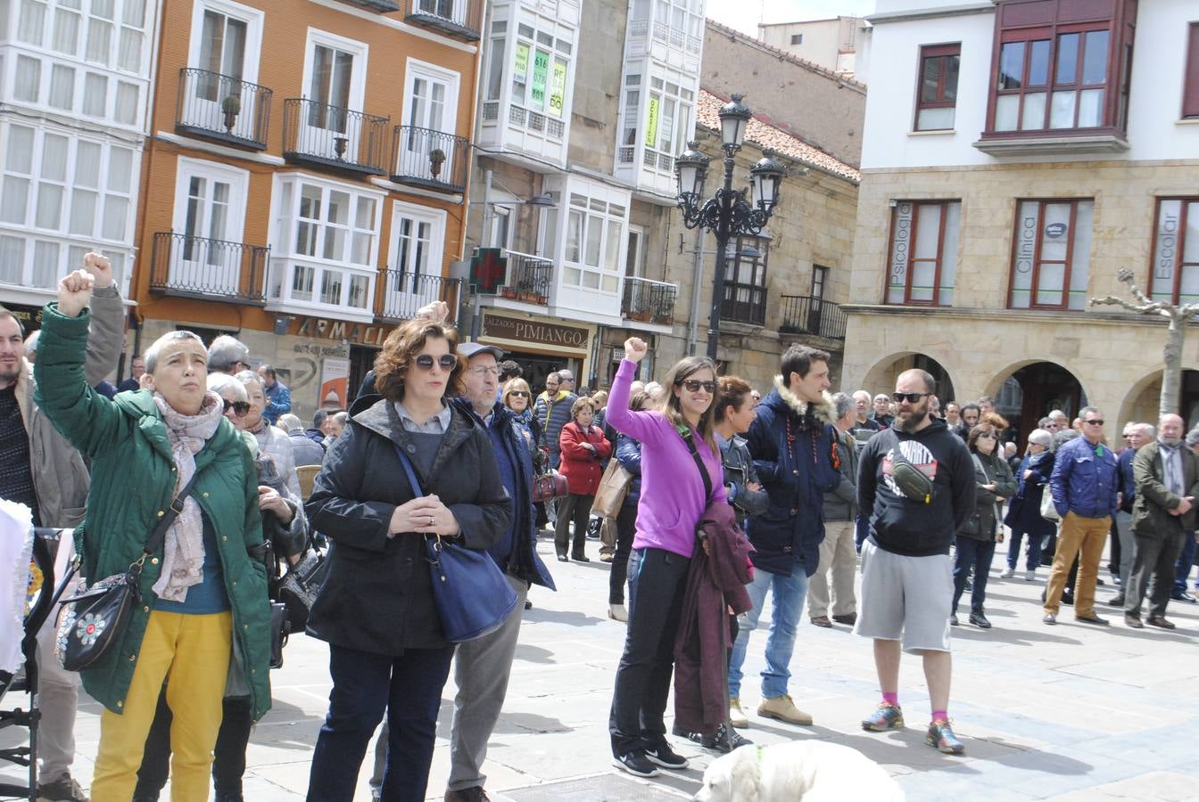 Manifestación del Primero de Mayo en Reinosa