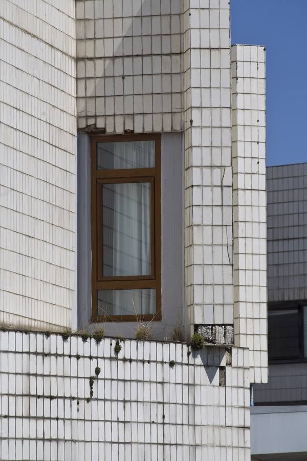 El edificio abandonado de la Residencia
