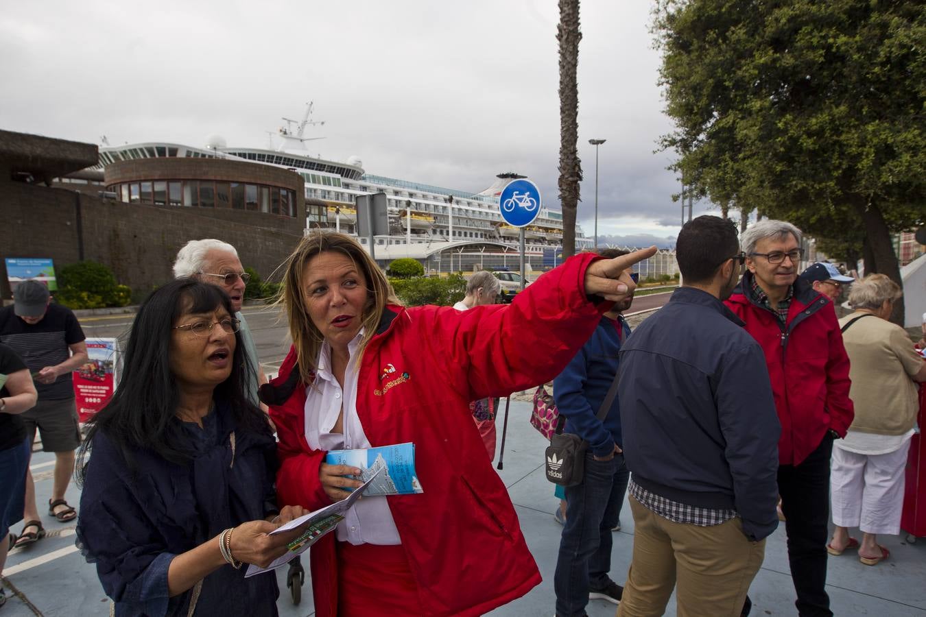 Cruceristas británicos, por Santander