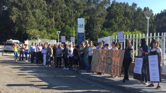 Los trabajadores del CAD de Sierrallana irán a la huelga