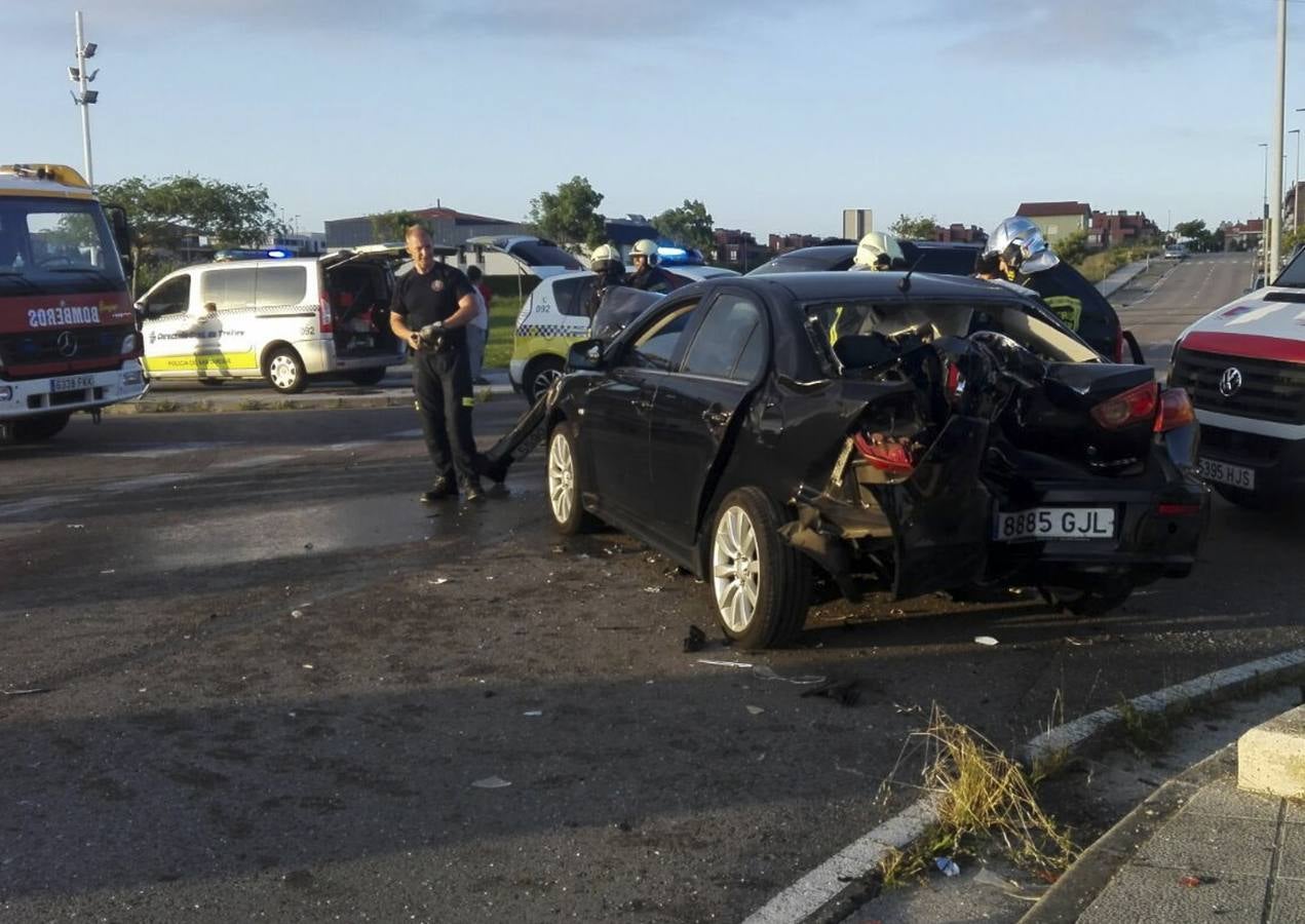 Accidente en Valdenoja