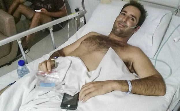 «El sol sale hoy en esta habitación de hospital»