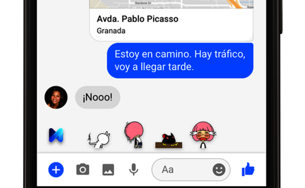 M, el asistente virtual de Facebook, llega a España