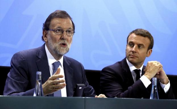 Rajoy pide claridad contra el proteccionismo y pone a España de ejemplo económico