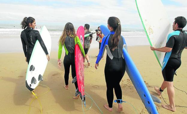 Nuevos límites a la enseñanza de surf