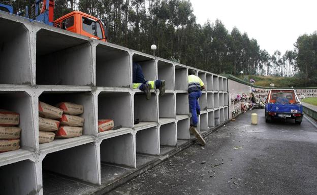 Río Cabo inicia las obras de ampliación para habilitar nuevos enterramientos