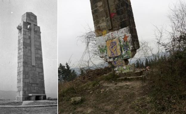 «La cruz cayó de frente en lugar de hacia un lateral»