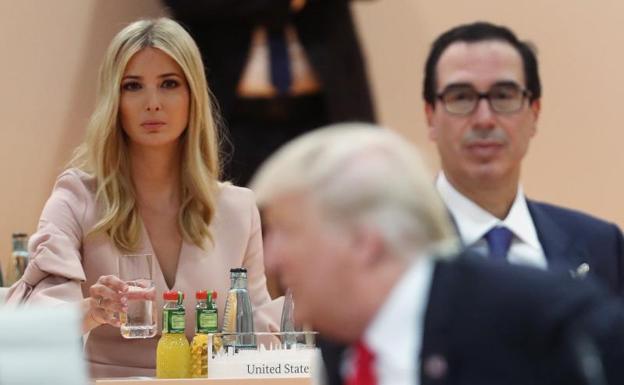 Trump defiende que su hija lo sustituyera en la mesa de líderes del G-20