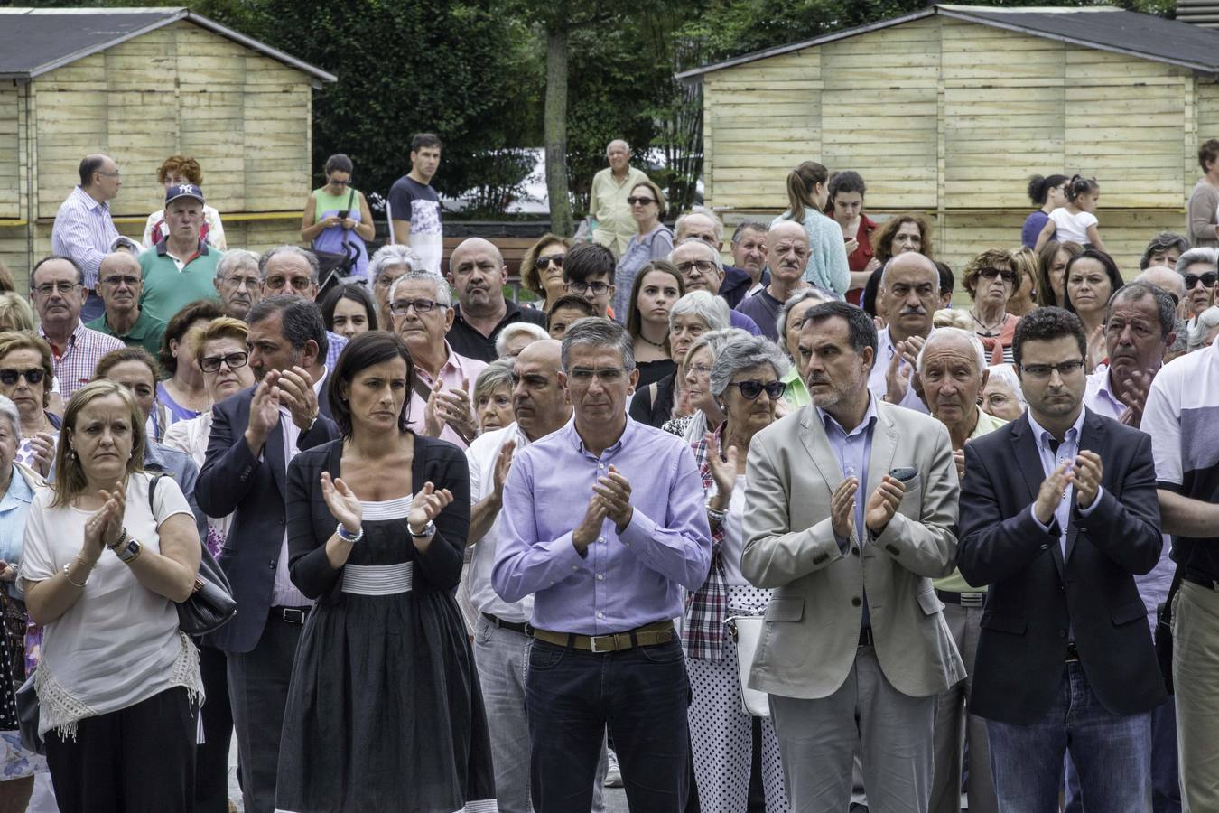 Concentración en Santander en recuerdo a Miguel Ángel Blanco