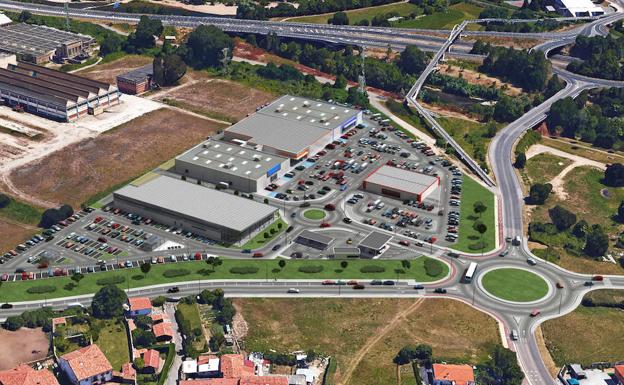 La nueva superficie comercial de Ganzo ya cuenta con el proyecto de urbanización