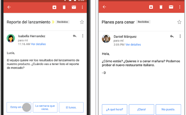 Gmail contestará el correo por ti