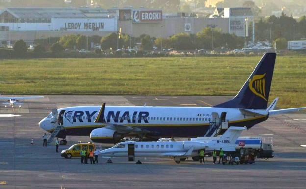 Ryanair lanza una oferta con vuelos desde Santander por 14,99 euros