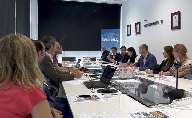 Doce empresas participan en una jornada informativa sobre China en Sodercan