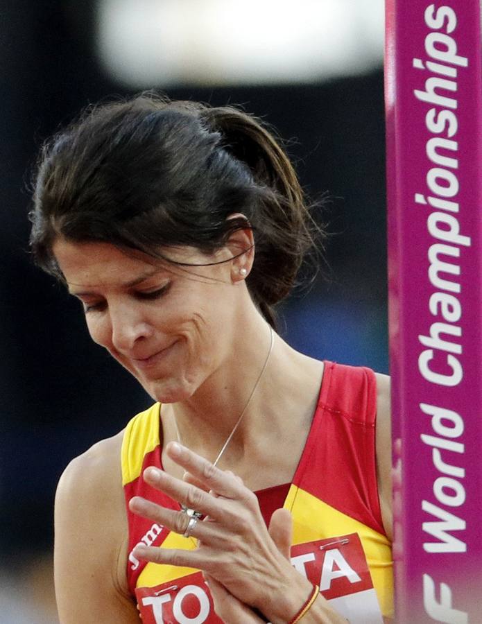 Ruth Beitia, en la calificación