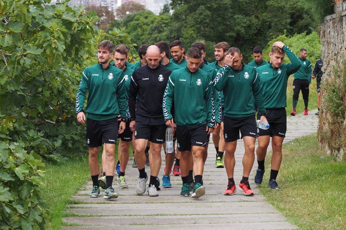 Entrenamiento del Racing en Mataleñas