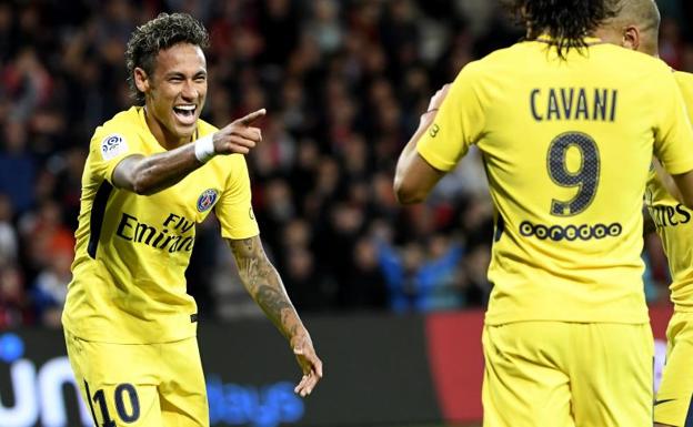 Neymar y su debut soñado con el PSG