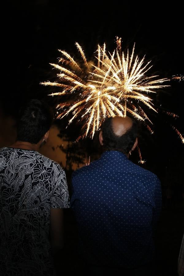 Fuegos artificiales en Torrelavega