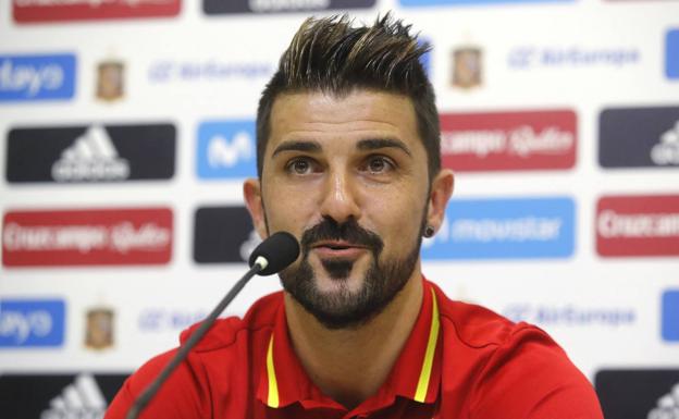 David Villa: «¿Titular? Estoy aquí para ayudar y ser uno más»