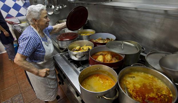 Cocina al calor del verano