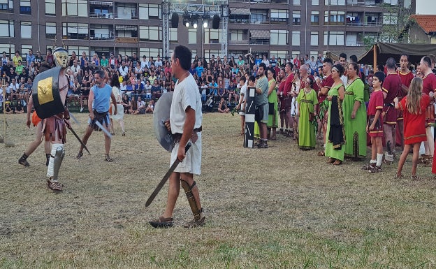Agripa toma en Los Corrales el mando de las legiones