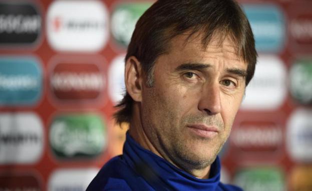 Lopetegui: «No estamos clasificados, igual que no se está medio embarazado»