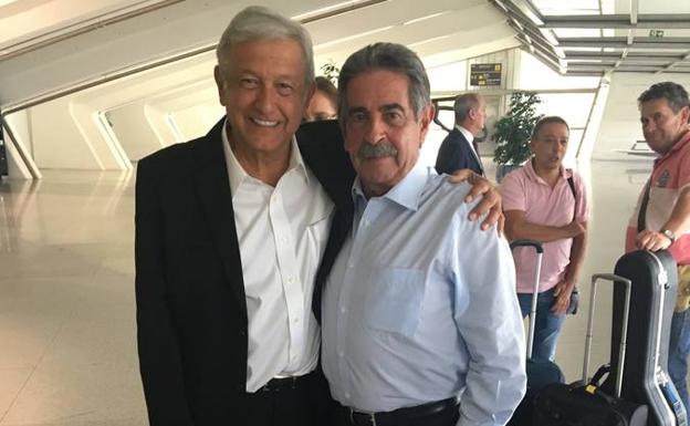 López Obrador regresa a Cantabria, su tierra de origen
