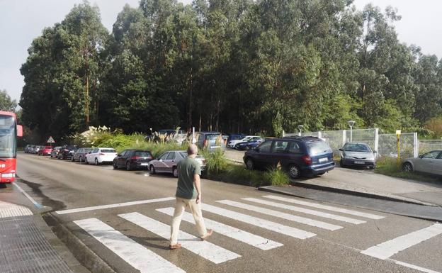 Subasta de madera en Sierrallana para ampliar el aparcamiento del hospital