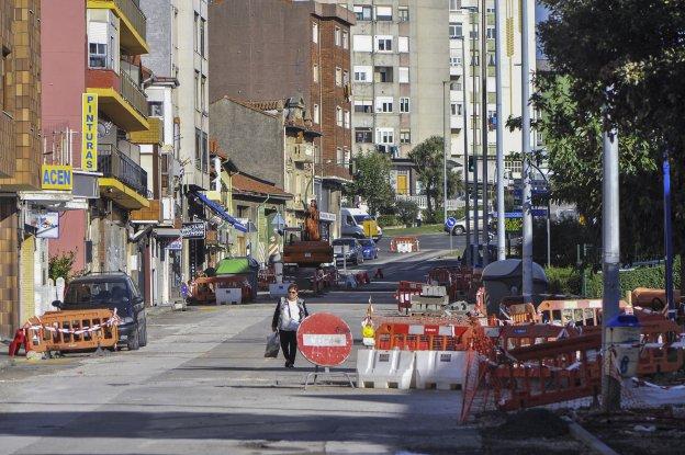 La reforma de las calles y parques de La Albericia finalizará en noviembre