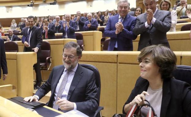 Rajoy responsabiliza al PDeCAT de la situación en Cataluña y le pide autocrítica